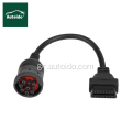 9 PIN Cable Adapter Cable J1939 Διαγνωστικός σαρωτής